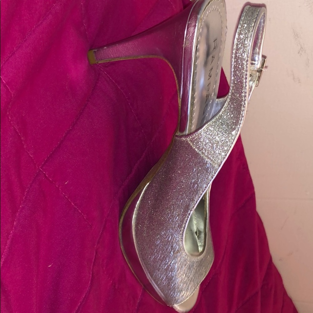 Silver Sparkle Shoes